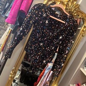 Free People bodysuit with Star print